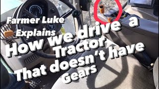 How do we drive a tractor with no gears Simple explanation on the John Deere Autopower transmission [upl. by Ansilma]