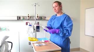 Chemo Biotherapy Infusion Set up [upl. by Pattison]