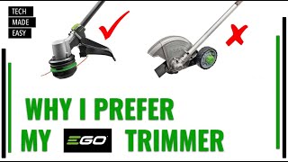 Why I prefer my EGO 56v String Trimmer vs EGO 56v Edger [upl. by Aliahs]