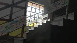 Glass railing design  steel railing design ideas shorts railingdesignforstairs [upl. by Ciprian]