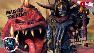 Mais ils trichent Campagne Skarsnik Total War Warhammer 3 [upl. by Itsyrc831]