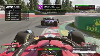 3 laps of insane battle f1 24 league race Austria [upl. by Maud]