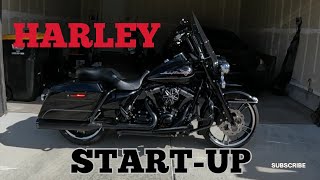 Harley Road King Stage 2 STARTUP [upl. by Staal]