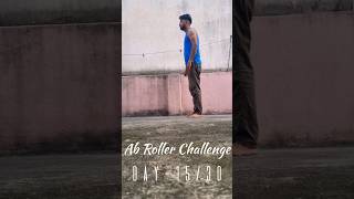 Day1530 Of Ab Roller ChallengeAbs started to get Visible [upl. by Eelahs]