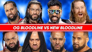 WWE OG Bloodline vs NEW Bloodline  WWE Wargames 2024 [upl. by Aidole]