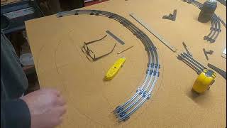 Making new roadbed for my O gauge layout [upl. by Nella104]