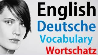 Video50 DeutschEnglisch Wortschatz Übersetzung German English Einstufungstest Englischhilfen [upl. by Yssirk]