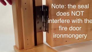 How to Fit an Intumescent Fire Seal [upl. by Medea836]