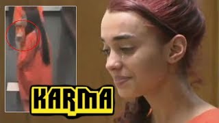 Instant Karma  Girls FLIPS Off Judge and Instantly Regrets it Hilarious Sovereign Citizen REKT [upl. by Sadella925]