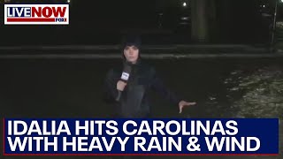 Tropical storm Idalia update South Carolina slammed by rain wind  LiveNOW from FOX [upl. by Oralie]