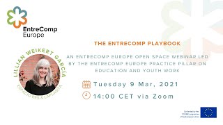 EntreComp Europe Webinar The EntreComp PlayBook with Lilian Weikert García  EntreComp Europe [upl. by Prima]