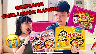 SAMYANG CHALLENGE ALWI SAMPAI NANGIS  ALWI ASSEGAF DAN AMINAH ALMON CHANEL [upl. by Breh]