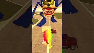 EYX SONIC EXE MONSTER TAPES VS YARNABY AND RABIE BABY POPPY PLAYTIME 4 in Garrys Mod  yarnaby [upl. by Tiffani]