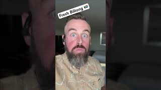 Trying South African Biltong whatieatinaday biltong foodvlog reallife southafrica [upl. by Belding]