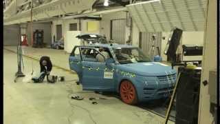 The ALLNEW Range Rover Sport  Footage of Crash Test [upl. by Norra338]