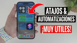 ATAJOS y AUTOMATIZACIONES que DEBES tener en tu iPhone 🟢 [upl. by Priest]