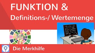 Funktion Variable Definitionsmenge Wertemenge  Was ist das alles  Analysis 2 [upl. by Claudia992]