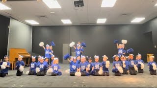 Kinder amp First Grade Pom Pom Club 2024 Kay Carl ES Talent Show [upl. by Notgnirra738]