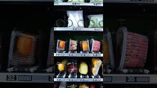 Automatic Fruits amp Vegetable Vending MachineSmart VendingCashless Vending [upl. by Auqinu]