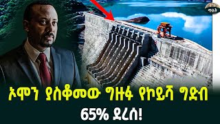 ኦሞን ያስቆመው ግዙፉ የኮይሻ 65 ደረሰJuly 27 2024 [upl. by Eednas]