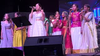 Anjali Anjali Anjali song by uththara ampBay Area singers [upl. by Lapotin106]