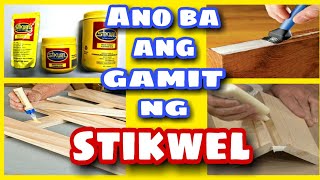 Ano ba ang gamit ng stikwel para saan ba ito [upl. by Ailaht262]