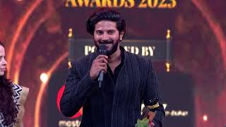 Dulquer Salmaan wins Best Actor in Negative Role Award at DPIFF chup dulquersalmaan kingofkotha [upl. by Yahsram]