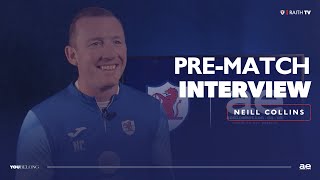 INTERVIEW  Neill Collins PreGreenock Morton  151124 [upl. by Silsby197]