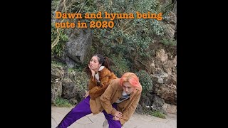 Dawn amp HyunA being the cutest 2020 hyunaing [upl. by Macilroy983]