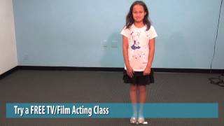 How Actors Enter and Exit Auditions Video Acting Lesson Acting classes for kids Los Angeles [upl. by Arramahs330]