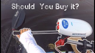 Watersnake T24 ASP Trolling Motor Unboxing and Field Test [upl. by Volpe]