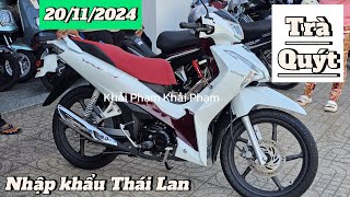 Wave 125i màu Trắng Đỏ chốt livestream về Trà Quýt ngày 2011 tại CH Mai Duyên Khải Phạm wave 125 [upl. by Zaria762]