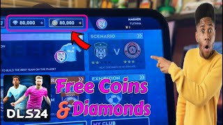 DLS 24 hack coins gems amp all player max DLS 24 mod apk iosandroid [upl. by Ahdar111]