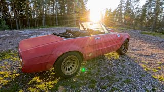 Autumn drive Busso Alfa Spider w six dellortos [upl. by Neau]