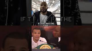 Chris Eubank Jr has opened up on his relationship with his dad 🥊 shorts boxing chriseubankjr [upl. by Eisset]