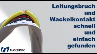 Leitungsbruch und Wackelkontakt schnell und einfach lokalisiert [upl. by Launam]