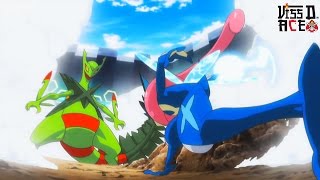 Pokemon XYZ AMV Kalos Leage  Ash vs Shouta [upl. by Eilraep683]