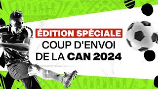 ⚽️ Coup denvoi de la CAN 2024 en Côte dIvoire Coupe dAfrique des nations de football [upl. by Tigram]