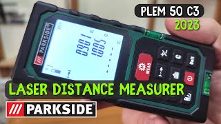 PARKSIDE Laser Distance Measurer PLEM 50 C3  2023 model [upl. by Beverle]