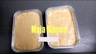 HOW TO MAKE MAJA BLANCA  Maja Blanca Recipe Coconut Corn Pudding [upl. by Granville659]