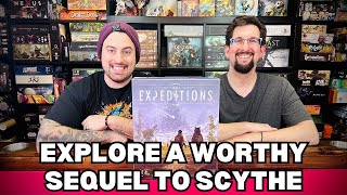 Expeditions Board Game First Impression Review  Sequel to Scythe [upl. by Lerrej694]