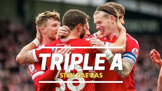 TRIPLE A  Wrexham AFC vs Accrington Stanley [upl. by Eynttirb112]