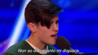 Reuben Gray  Lifeline  Britain’s Got Talent 2017 sottotitoli italiano ITA [upl. by Ynnep]