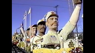 1996 Rose Parade in Pasadena Fantastic Bleacher View [upl. by Enisamoht299]