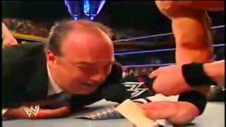 John Cena and Chris Benoit make Paul Heyman eat soap [upl. by Wehttam]