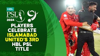 Islamabad United’s Winning Moments [upl. by Ahsineb]