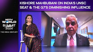 UNSC Seat For India G7s Diminishing Power What Ex Diplomat Kishore Mahbubani Said [upl. by Nohcim275]