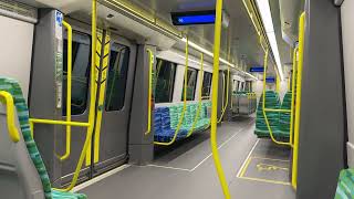 Transperth Cseries EMU Set 130 Alstom Xtrapolis  Joondalup Line Part 1 [upl. by Kan]