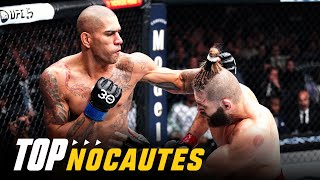 Top 10 Nocautes de Brasileiros no UFC em 2023 [upl. by Baird132]