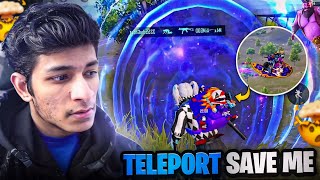 😱OMG NEW TELEPORT POWER SAVE ME IN THIS MATCH 23 KILLS BGMI Gameplay  LegendX [upl. by Azyl]